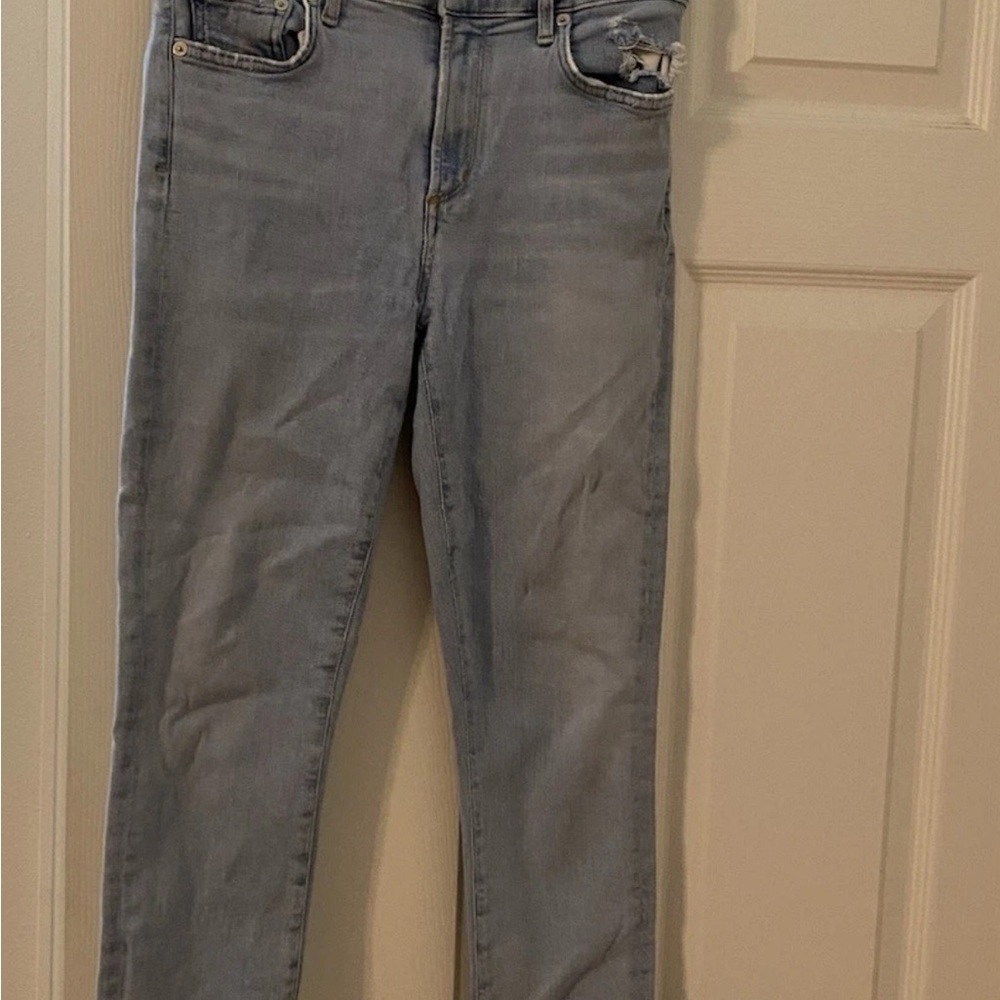 Women's AGOLDE Light Blue Jeans size 28